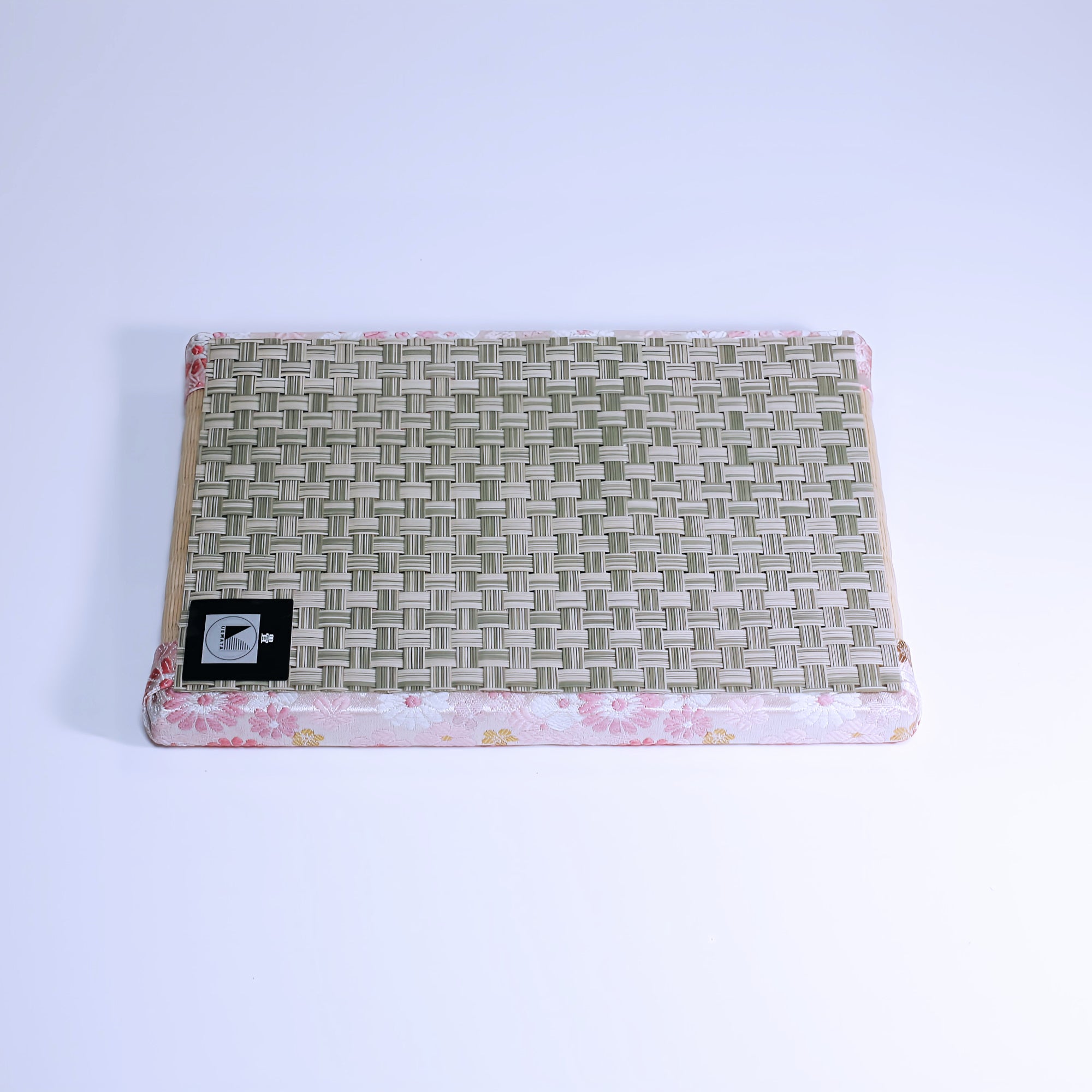 ミニ畳 消臭効果がある華やかなミニ畳 金襴生地 ピンク ホワイト ベージュ